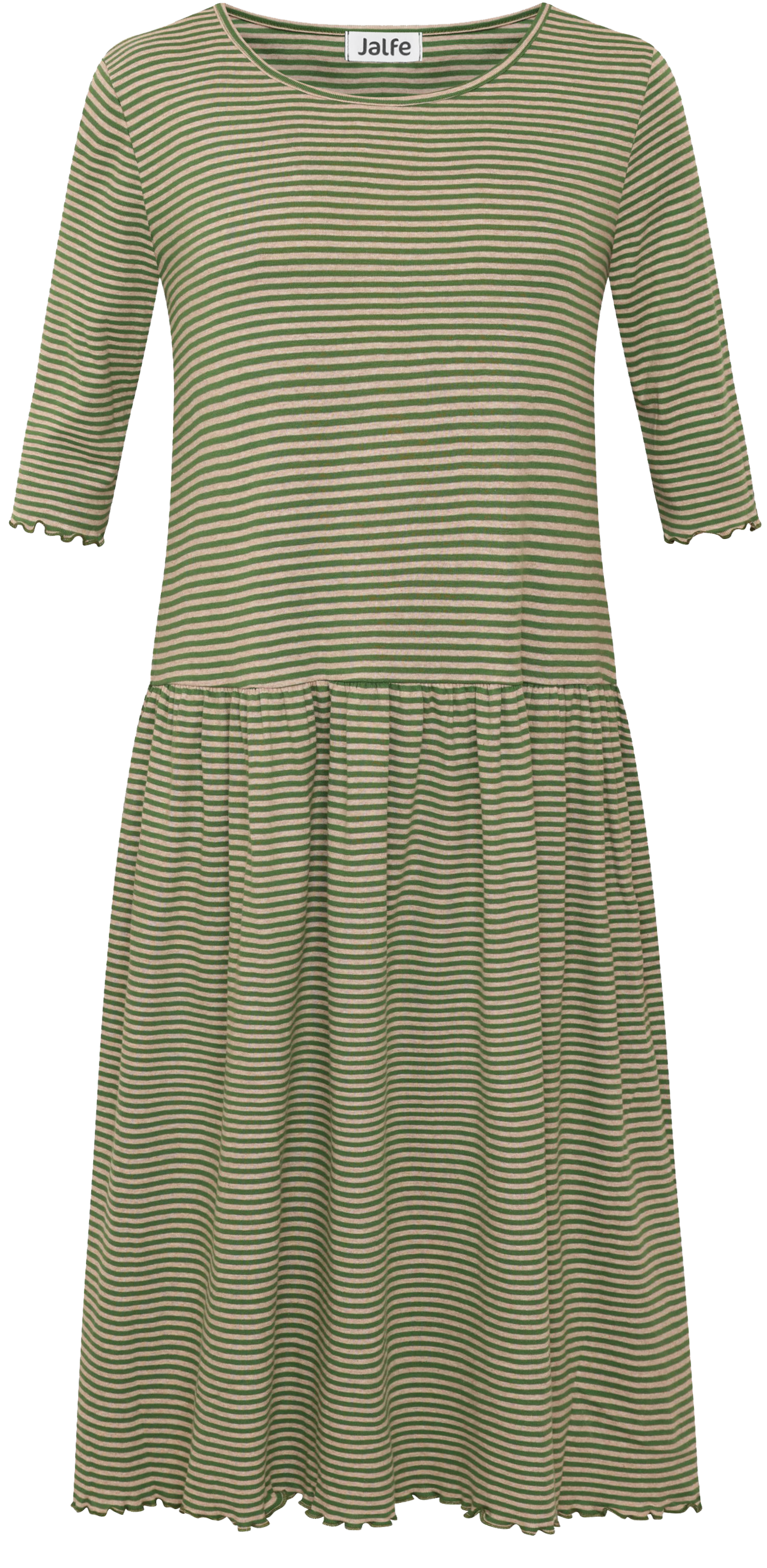 Oversize dress stripes organic cotton